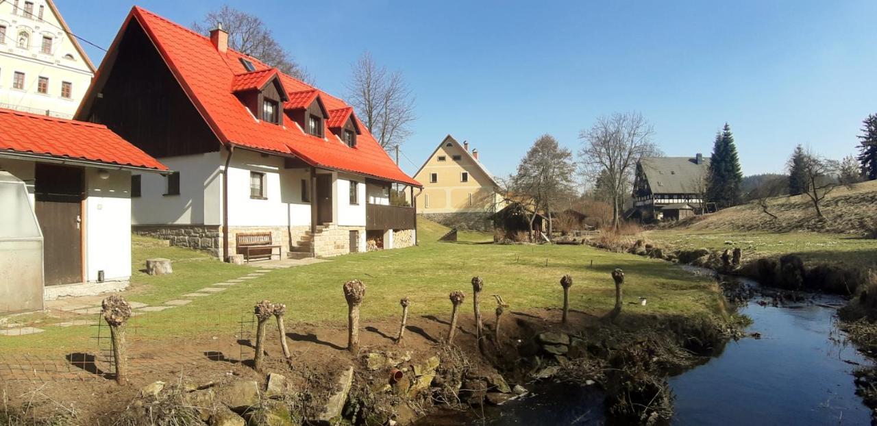 Chalupa U Studanky Adršpach Exteriör bild