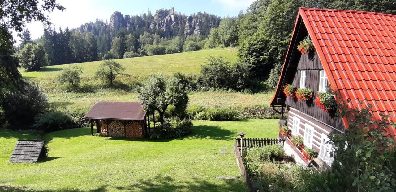 Chalupa U Studanky Adršpach Exteriör bild